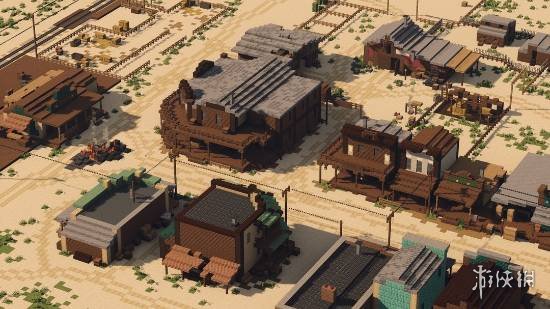 玩家在《我的世界》中还原了《大镖客2》中的犰狳镇! - Tanyitan情报局