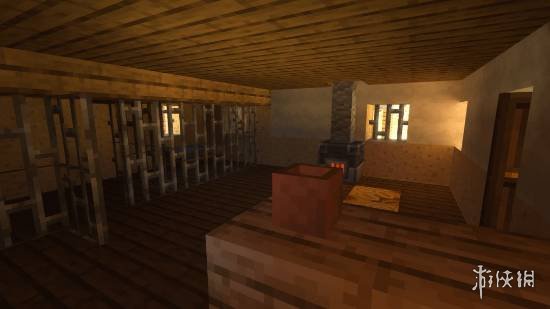 玩家在《我的世界》中还原了《大镖客2》中的犰狳镇!(图2) 玩家在《我的世界》中还原了《大镖客2》中的犰狳镇!(图2)