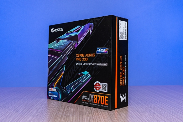 X3D处理器的黄金拍档!X870E AORUS PRO X3D主板评测(图37)