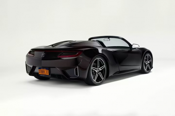 ‌讴歌拍卖《复仇者联盟》钢铁侠同款NSX敞篷车(图3)