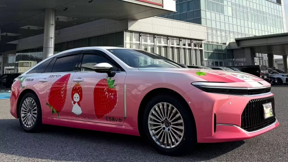 丰田栃木店推出“草莓皇冠”特别版 致敬草莓之乡(图3)
