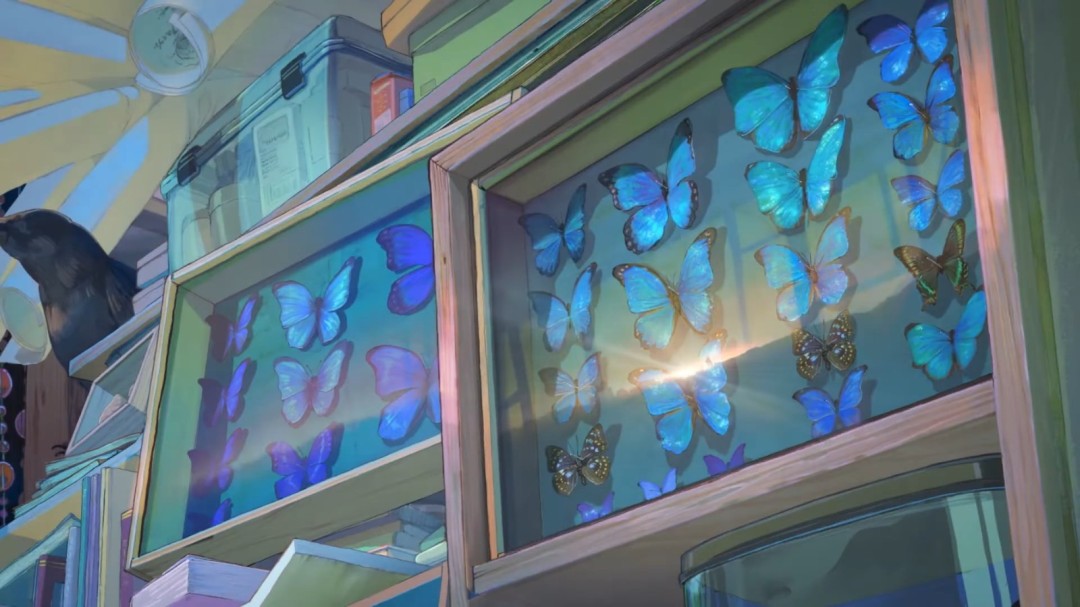 新海诚《你的名字》画师执导!电影《花绿青绽放之日》定档(图8) 新海诚《你的名字》画师执导!电影《花绿青绽放之日》定档(图8)