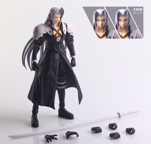 1997年《最终幻想7》萨菲罗斯手办公布:刀比人还长!(图2) 1997年《最终幻想7》萨菲罗斯手办公布:刀比人还长!(图2)