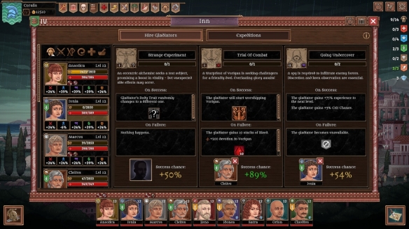 特别好评回合制角斗士经理模拟游戏《角斗士血域》大型更新上线(图2) 特别好评回合制角斗士经理模拟游戏《角斗士血域》大型更新上线(图2)