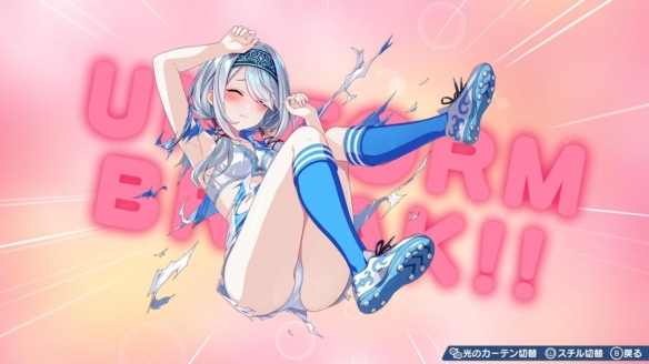 《兔兔秘密花园》厂商新作公布！美少女爆衣足球游戏(图6)