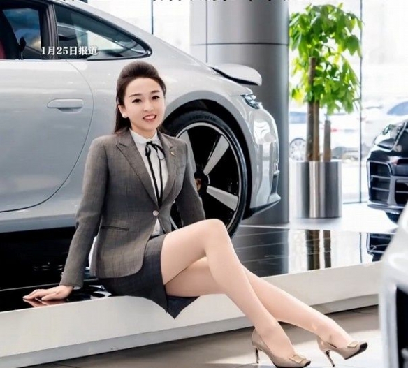 保时捷女销售互联网走红：三年卖532台 成交率达44%(图2)