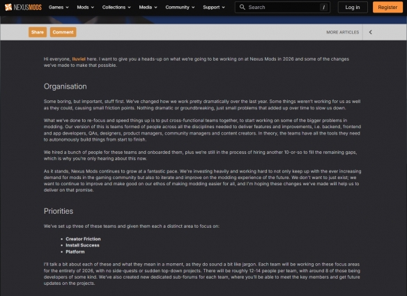 Nexus Mods宣布Vortex将支援SteamOS系统(图2) Nexus Mods宣布Vortex将支援SteamOS系统(图2)