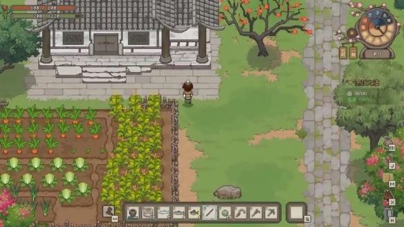 打开肝一天!古风像素种田游戏《桃源村日志》评测(图5) 打开肝一天!古风像素种田游戏《桃源村日志》评测(图5)