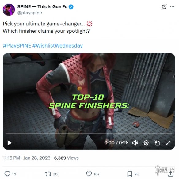 《Spine》开发者分享新实机! 十种功夫枪战处决技亮相 - Tanyitan情报局