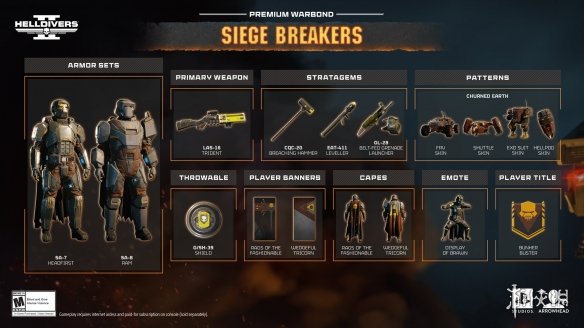 2月3日上线! 《绝地潜兵2》破围先锋债券宣传片公布(图4) 2月3日上线! 《绝地潜兵2》破围先锋债券宣传片公布(图4)