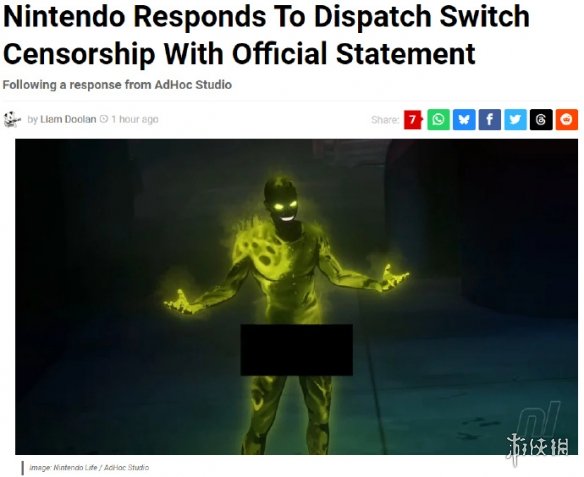 甩锅？任天堂回应《超英派遣中心》Switch版遭和谐(图2)