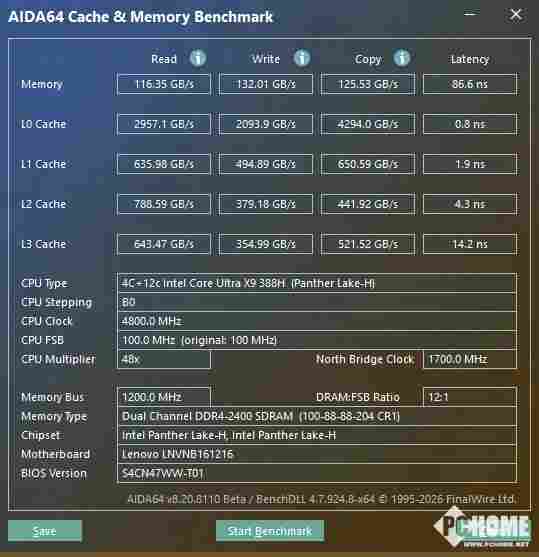 完美轻薄本成了！英特尔第三代酷睿Ultra X9 388H性能首测(图14)