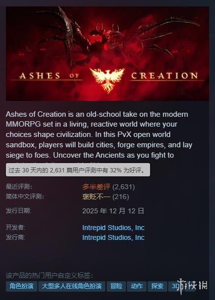 众筹千万的《创世灰烬》翻车！创始人与多位高管离职 - Tanyitan情报局