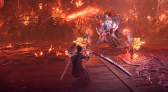 《仁王3》猫妖BOSS战斗演示：手握长鞭火辣妖娆！(图3)