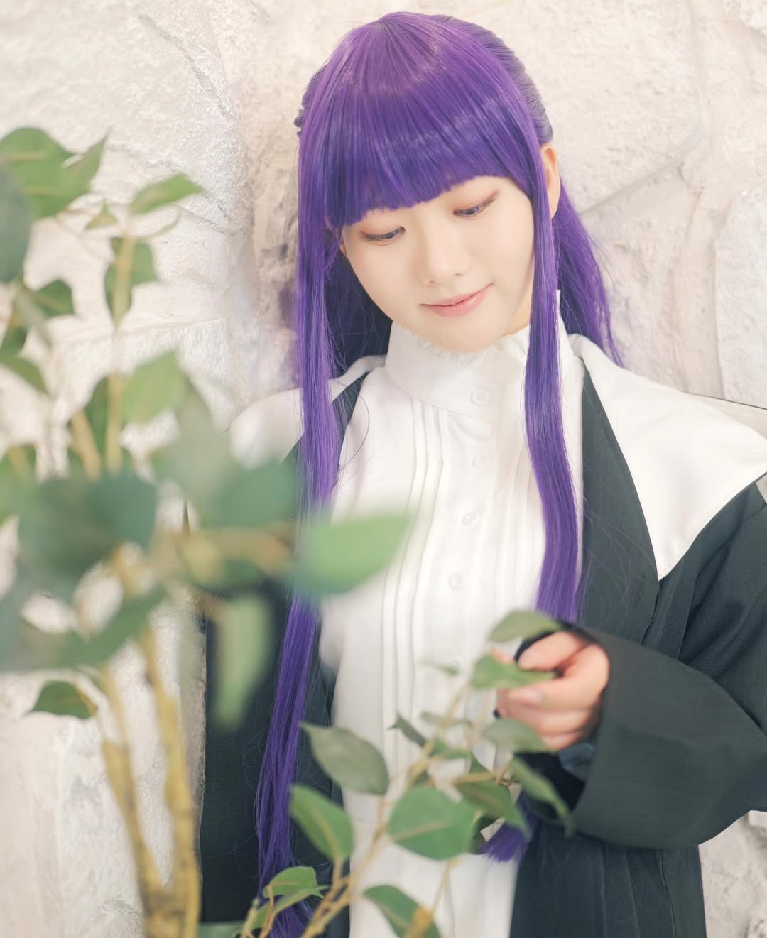 可爱圆脸!日本围棋二段美女选手cos《葬送的芙莉莲》菲伦(图2) 可爱圆脸!日本围棋二段美女选手cos《葬送的芙莉莲》菲伦(图2)