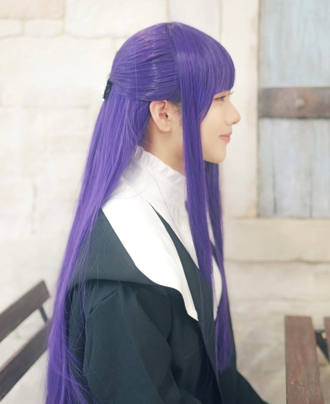 可爱圆脸!日本围棋二段美女选手cos《葬送的芙莉莲》菲伦(图5) 可爱圆脸!日本围棋二段美女选手cos《葬送的芙莉莲》菲伦(图5)