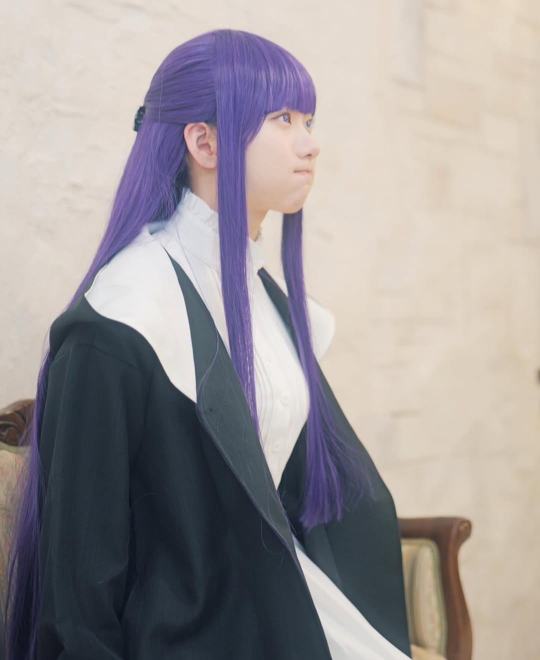 可爱圆脸!日本围棋二段美女选手cos《葬送的芙莉莲》菲伦(图11) 可爱圆脸!日本围棋二段美女选手cos《葬送的芙莉莲》菲伦(图11)