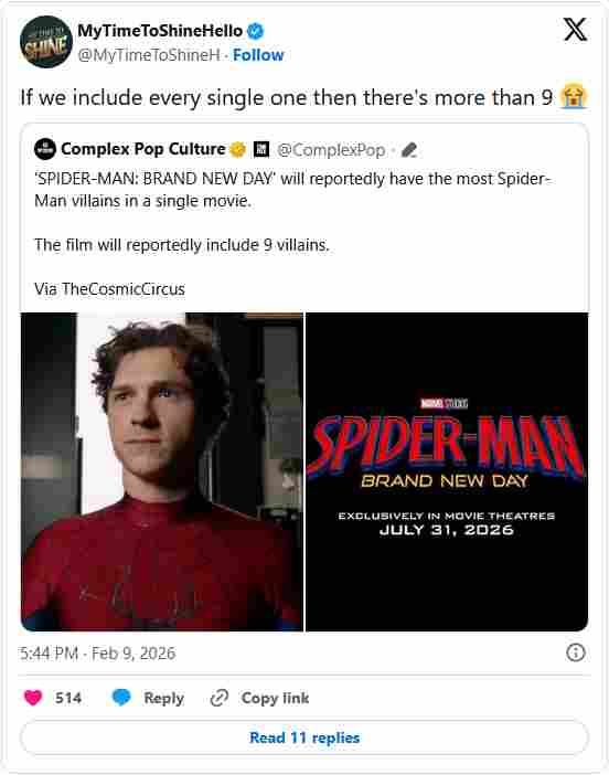 曝《蜘蛛侠:崭新之日》将出现超过九名反派(图2) 曝《蜘蛛侠:崭新之日》将出现超过九名反派(图2)