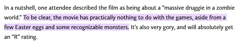 挂羊头卖狗肉 新《生化危机》电影和游戏几乎完全无关(图2)