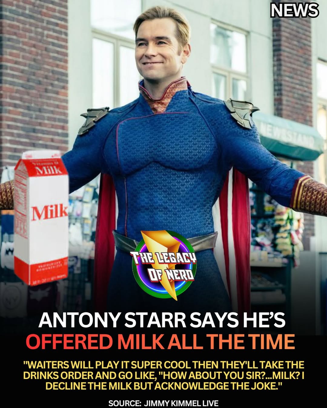 “祖国人”男星:外出就餐时经常被问要不要喝牛奶(图3) “祖国人”男星:外出就餐时经常被问要不要喝牛奶(图3)