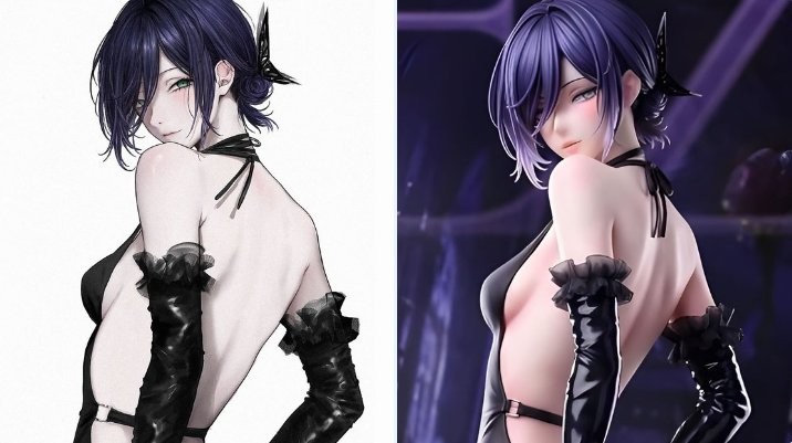 《电锯人》蕾塞性感手办被曝抄袭 原画师呼吁不要买(图2)